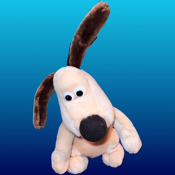 Vintage Aardman Animations Wallace & Gromit Plush Stuffed Animal - Picture 1 of 3